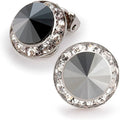 | Colorful Rhinestone Clip On Earrings for Dance, Pageant, Prom, Performance, Wedding, or Special Event