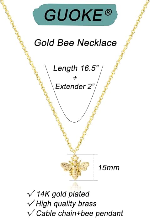14K Gold Plated Dainty Pendant Butterfly Bead Boot Bee Baseball Flower Compass Airplane Heart Hummingbird Tree Necklace Simple Jewelry Gift for Women