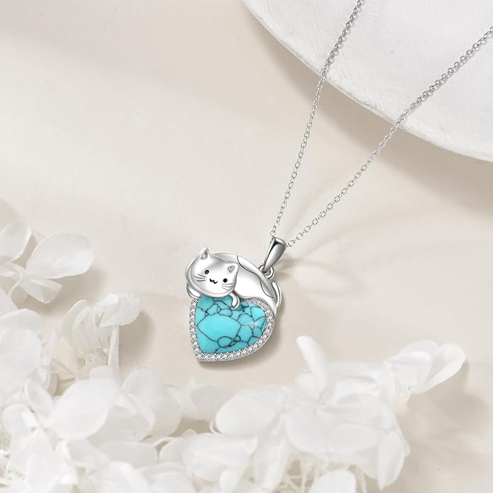 Animal Necklace for Women Necklace 925 Sterling Silver Cute Animal Pendant Necklaces Jewelry Gifts