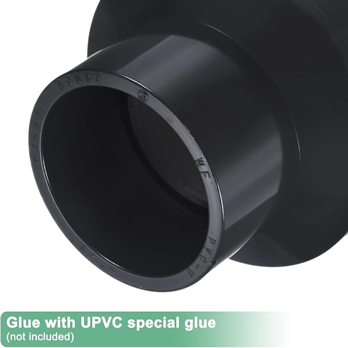 M METERXITY 1-Pack UPVC Reducer Pipe Fitting - Image 4