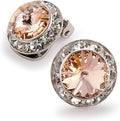 | Colorful Rhinestone Clip On Earrings for Dance, Pageant, Prom, Performance, Wedding, or Special Event