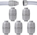 NPT 3/4 Double Conduit Liquid-Tight Connector Straight | Extend Repair Conduit by Aandxmok