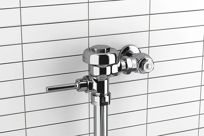 Sloan Regal 186 Manual Urinal Flushometer, 0.125 GPF, Polished Chrome | Regal - Image 6