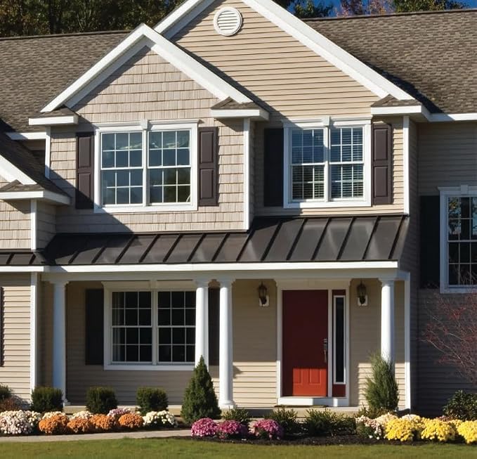 Polaris Homeside Raised Panel Vinyl Shutters 14-1/2in. x 31in. - Image 2