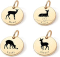 SM Design Mama Animal Charm Set – Set of 4 Stainless Steel Charms – Motherhood & Family Keepsake Jewelry Charmss