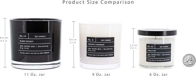 Lulu Candles | Jasmine & Apple | Smells Fresh & Fruity | Luxury Scented Soy Jar - Image 6