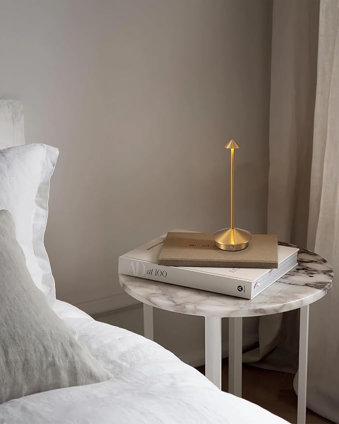 Modern Cordless Table Lamp Set of 2, Rechargeable, Battery Operated Lighting - Image 9