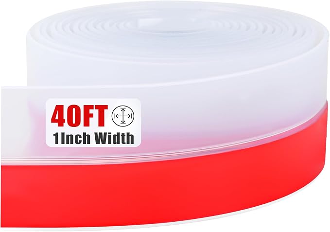 Draft Seal Tape for Doors and Windows 1 in x 40 Ft Silicone Weather Stripping by Kikerike
