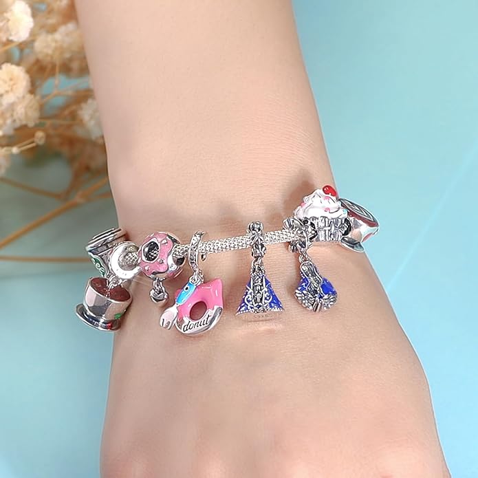 Cute Panda Animal 925 Sterling Silver Charms for Bracelets and Necklace Dangle Pendants Butterfly Elephant Dog Bead Jewelry Present for Women Family Friends
