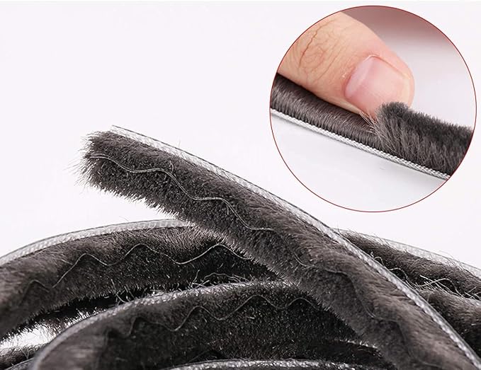 Weather Stripping Door Seal - 5m Brush Weather Stripping - Image 5