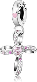 Bible Family Mom Wife Love Heart Dangle Charm 925 Sterling Silver Charms fits Bracelets and Necklace Pendant Bead Charms Jewelry Present for Women Family Friends