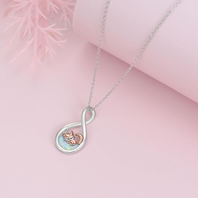 Animal Necklace for Women Necklace 925 Sterling Silver Cute Animal Pendant Necklaces Jewelry Gifts