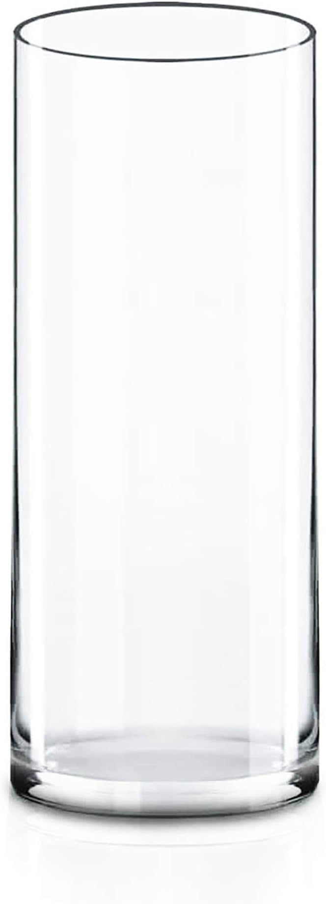 CYS EXCEL Cylinder Clear Glass Vase | Multiple Size Choices Glass Flower Vase by CYSEXCEL%C2%AE