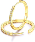 FaithHeart Sterling Silver Hoop Earrings for Women, Hypoallergenic Huggie Hoop Earrings Lightweight Small Cartilage Earrings Hoop Earring Dainty Everyday Earrings 6/8/10/12/14/15/16/18/20mm