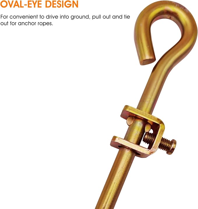 Portable Ground Rod, Oval-eye Grounding Bar - Image 4