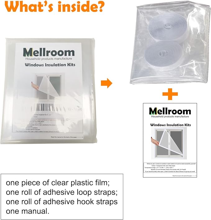 Adjustable Window Insulation Kit 47inX63in - Image 7
