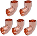 1/2" Copper Elbow，90 Degree Copper Fitting Welding Joint by YTkavq