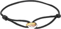 Joy-D 3 Rings Bracelet - String Bracelet with 3 Colors Rings, Adjustable Cord, High Quality Women&Men Bracelet, Gold Jewelry, Perfect Gift for Her&Him