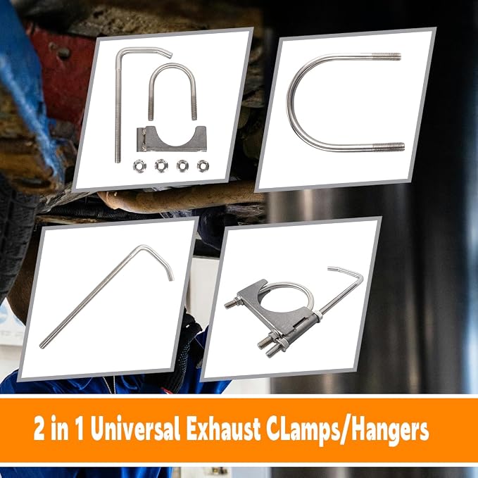Stainless Steel 3.5" 3-1/2 Inch Exhaust Clamp - Image 4