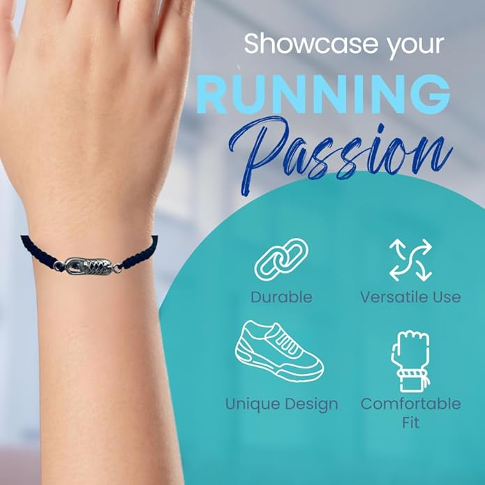 Infinity Collection - Running Gifts Bracelet, Runner Jewelry, Adjustable Charm Bracelet - Cross Country, Track, Marathon