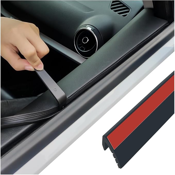 13Ft Car Door Rubber Seal Strip, Silent & Dustproof Rubber Car Window Seal Strip by OFBAND