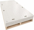 Ground Protection Mat 4’x8’ – ½” HDPE Diamond Tread 10 Pack by IrontreadMats