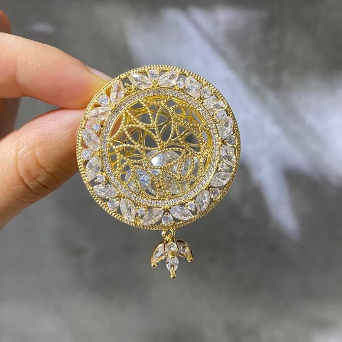 Brooch Pins For Women Fashion, Flower Brooches Jewelry For Women Floral Series Brooches And Pins Designer Lady's Costume