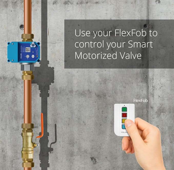 YoLink LoRa Smart Water Leak Protection System, Including 3/4" Commercial Grade - Image 7