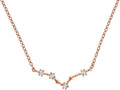 PAVOI 14K Gold Plated Astrology Constellation Horoscope Zodiac Necklace 16-18"