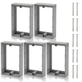 HXH Single Gang Receptacle Outlet Box Extender, 3/4 Inch, 5 Pack | by HUIXHAO