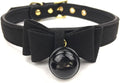 Bell Choker Collar Necklace Lolita Bow Collar Cat Kitty Velvet Necklace