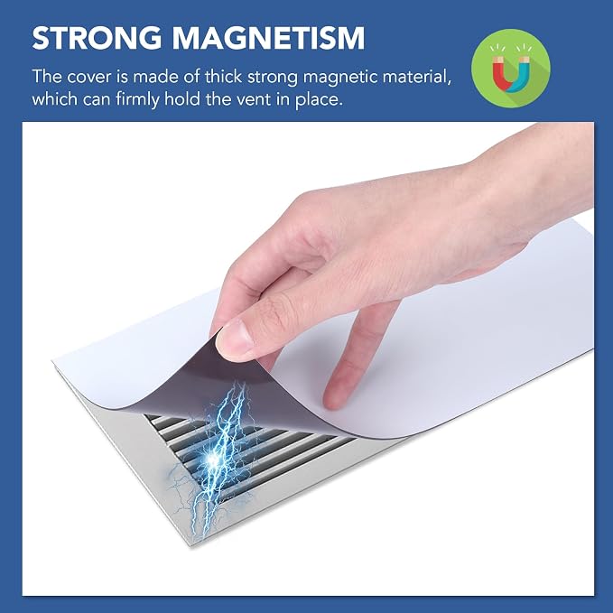 DIYMAG Magnetic Vent Covers-8" x 15.5", 2 Pack Vents Cover - Image 3