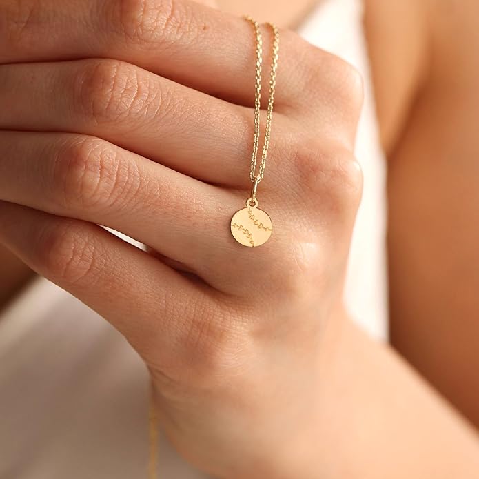 14K Gold Plated Dainty Pendant Butterfly Bead Boot Bee Baseball Flower Compass Airplane Heart Hummingbird Tree Necklace Simple Jewelry Gift for Women