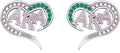 AKA/ZPB/DST/SGR/OES Sorority Gifts for Women 925 Sterling Silver Sorority Paraphernalia Gifts Greek Jewelry for Finer Women