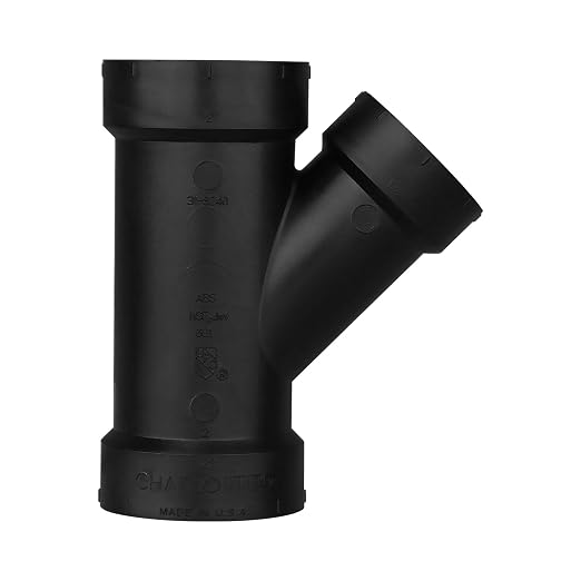 CHARLOTTE PIPE 2X2X1 1/2 DWV WYE REDUCING All HUB DWV - Image 4