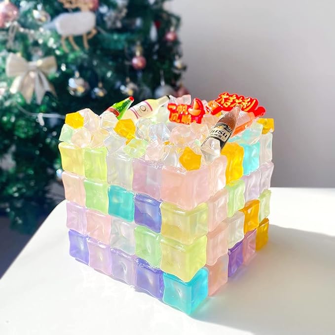 50pcs Cute Slime Charms Mixed Set Resin Flatback for DIY Craft Making and Ornament Scrapbooking Beads Assorted Candy Fruit Cake Resin Christmas Gifts Trellis Resin Ornament Kit Making Supplies
