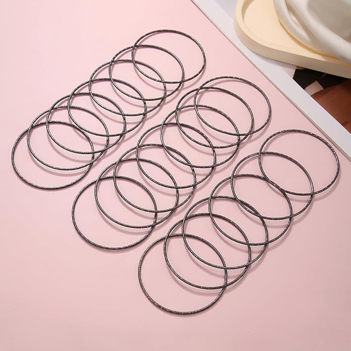 16Pcs Gold Bangle Bracelets for Women - Multi Layer Stackable Textured Bracelets Boho Jewelrys Set.