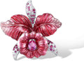 Santuzza 925 Sterling Silver Enamel Brooch Pin for Women