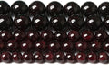 8MM 45PCS Natural Garnet Gemstone Loose Beads for Jewelry Making DIY Bracelet Crystal 1 Strand