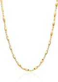 Aobei Pearl 18K Gold Plated Paperclip Chain Choker Satellite Chain Freshwater Cultured Biwa Pearl Pendant Necklace Dainty Jewelry for Women