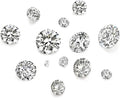 Fashewelry 50Pcs Tiny Cubic Zirconia Faceted Rhinestone Cabochons 1mm 2mm 3mm 4mm 5mm Clear Pointed Back Crystal Diamante Gems for Nail Art Craft Replacing Jewelry