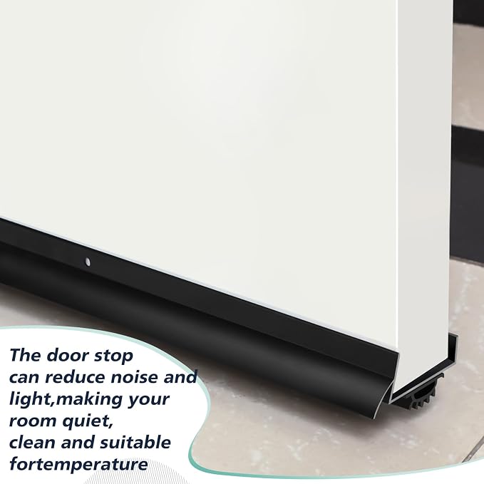 1 Pcs Morningro 36 Inch U Shape Aluminum Door Sweep - Image 5