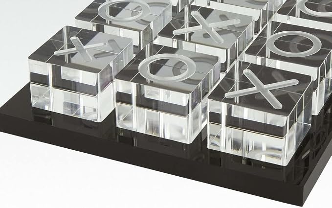 Modern Tic Tac Toe for Home Decoration Acrylic XO - Image 5