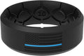 Groove Life Edge Silicone Ring - Breathable Rubber Wedding Rings for Men, Unique Design, Comfort Fit Ring