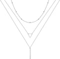 Turandoss Gold Layered Necklaces for Women - 14K Gold Plated Handmade Multilayer Bar Pearls Coin Disc Moon Butterfly Medallion Adjustable Dainty Layered Choker Necklaces for Women Jewelry