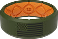 Groove Life Edge Silicone Ring - Breathable Rubber Wedding Rings for Men, Unique Design, Comfort Fit Ring