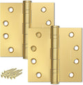 Door Hinge Ball Bearing 3x3, 4.5x4.5 Solid 304 Steel Durable Heavy Duty by FINSBURYHARDWARE