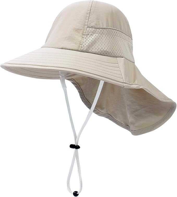 Baby Sun Protection Hat for Infant Toddlers Boys Girls UPF 50+ Sunhat for Outdoor Beach Swim