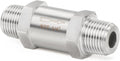 ChillWaves 304 Stainless Steel In-Line Split Check Valve 1/4" NPT Male Thread by VisittheCHILLWAVES