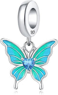 Cute Panda Animal 925 Sterling Silver Charms for Bracelets and Necklace Dangle Pendants Butterfly Elephant Dog Bead Jewelry Present for Women Family Friends